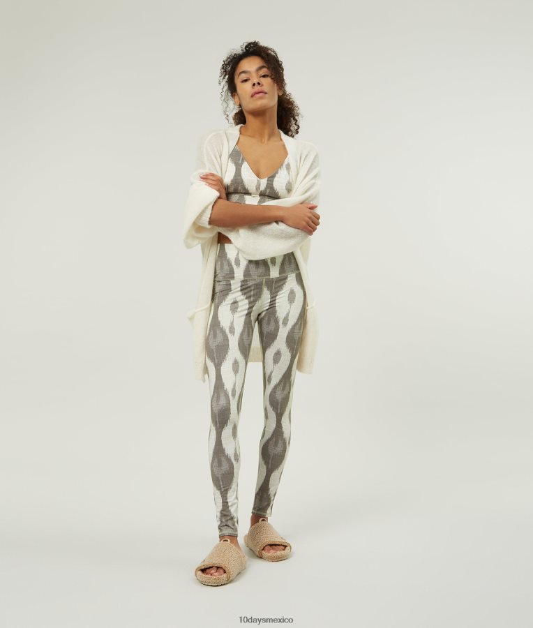 ropa 10Days leggings de yoga ikat crudo mujer F40BJ469